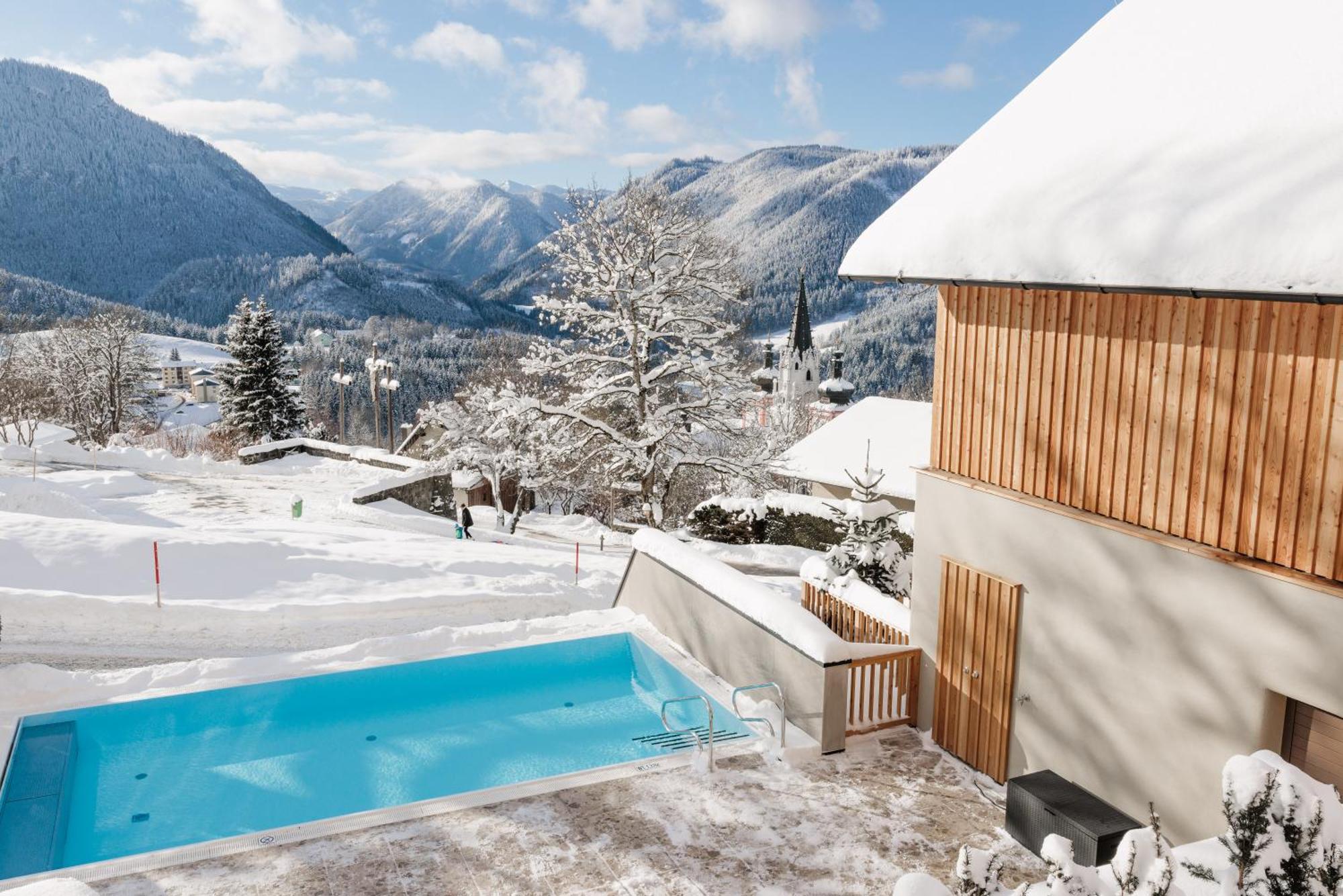 Hideaway Hotel Montestyria Chalets & Suiten Mariazell Bagian luar foto