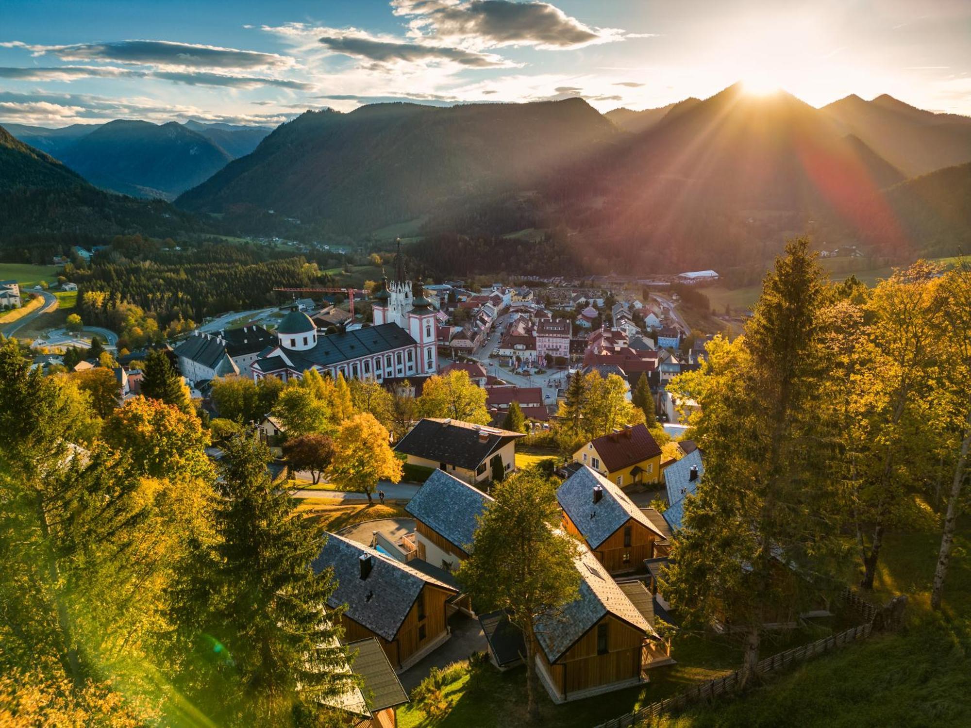 Hideaway Hotel Montestyria Chalets & Suiten Mariazell Bagian luar foto